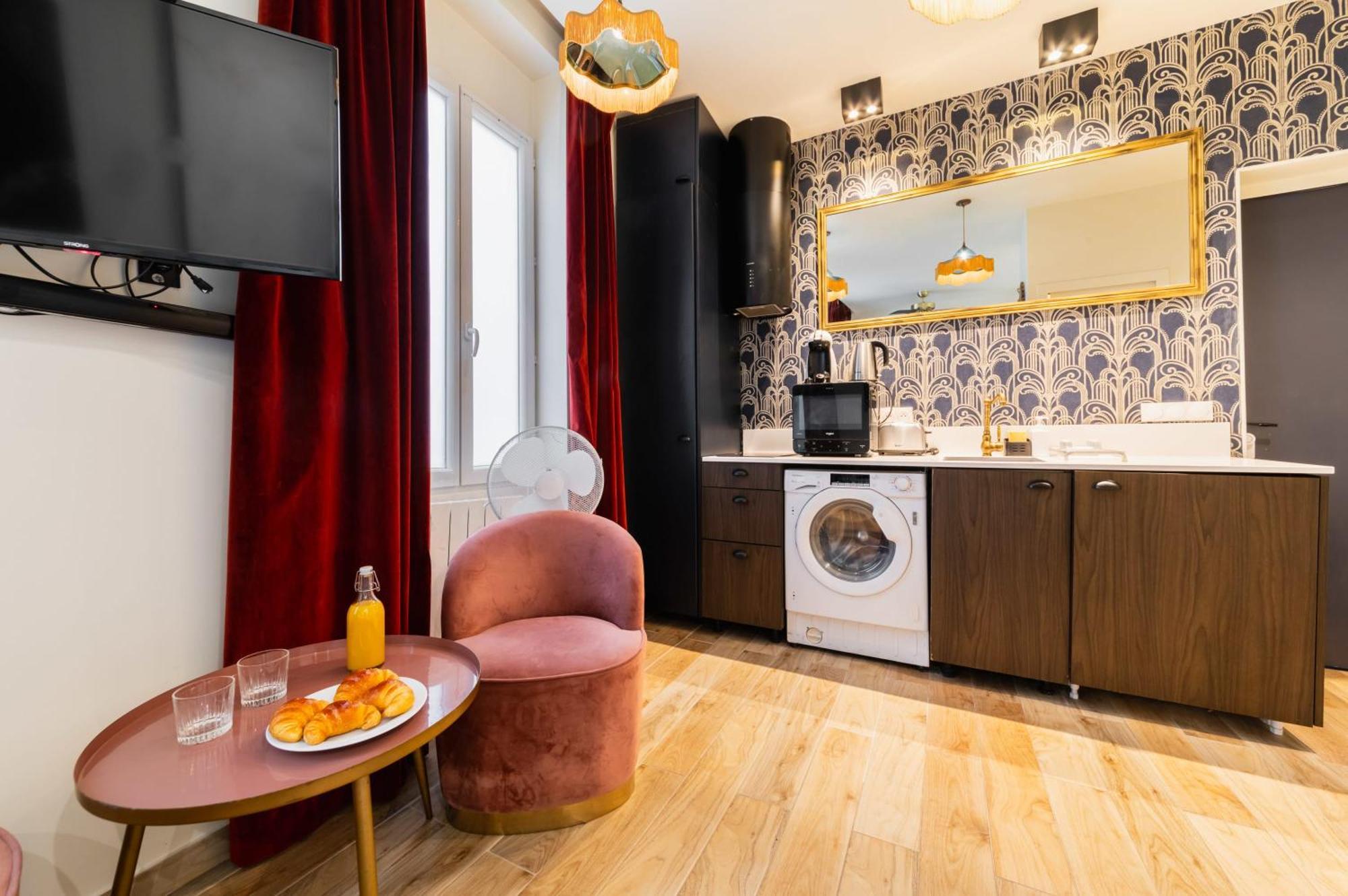 Studio Lumineux Et Moderne Proche Du Metro - 2P - Flat-Guest Paris Luaran gambar